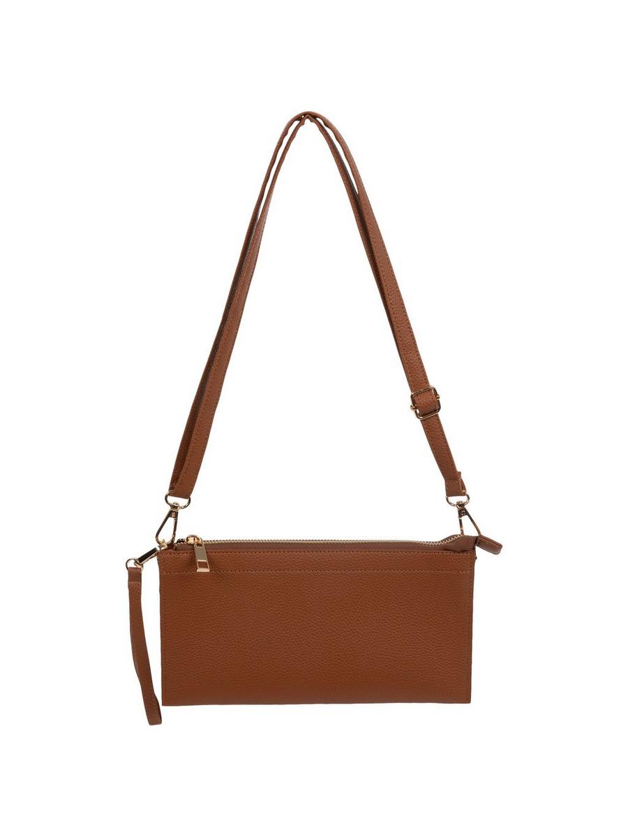 Brown Triple Pocket Handbag | Hobby Lobby | 2539732