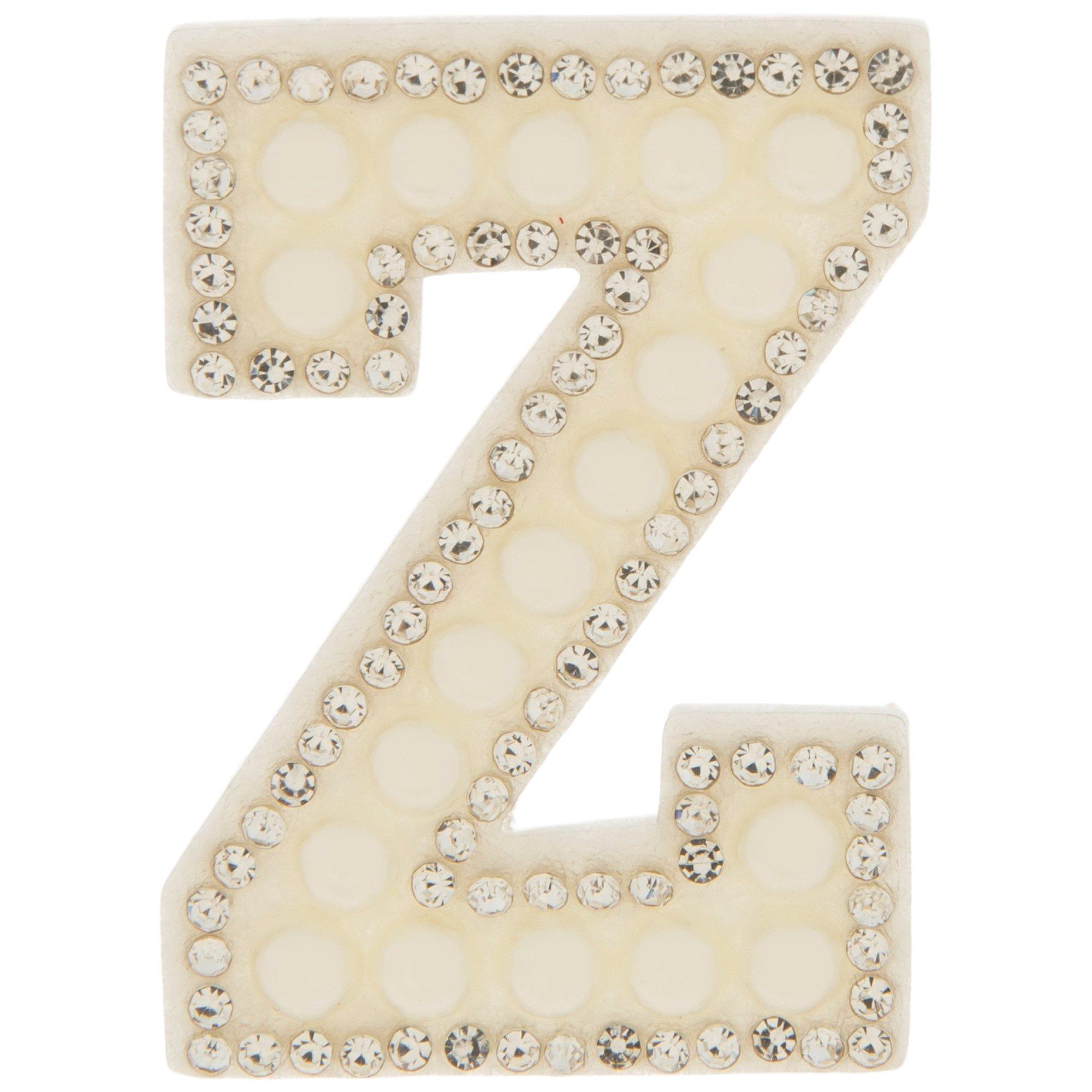 Pearl Letter Iron-On & Sticker Patch