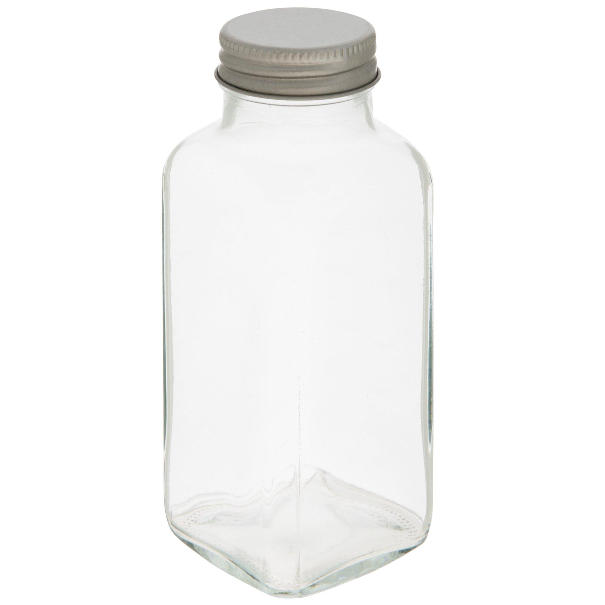 Rounded-Square Glass Bottle | Hobby Lobby | 2540896