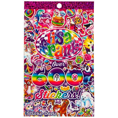 New Lisa Frank stickers on sale at a national craft retailer