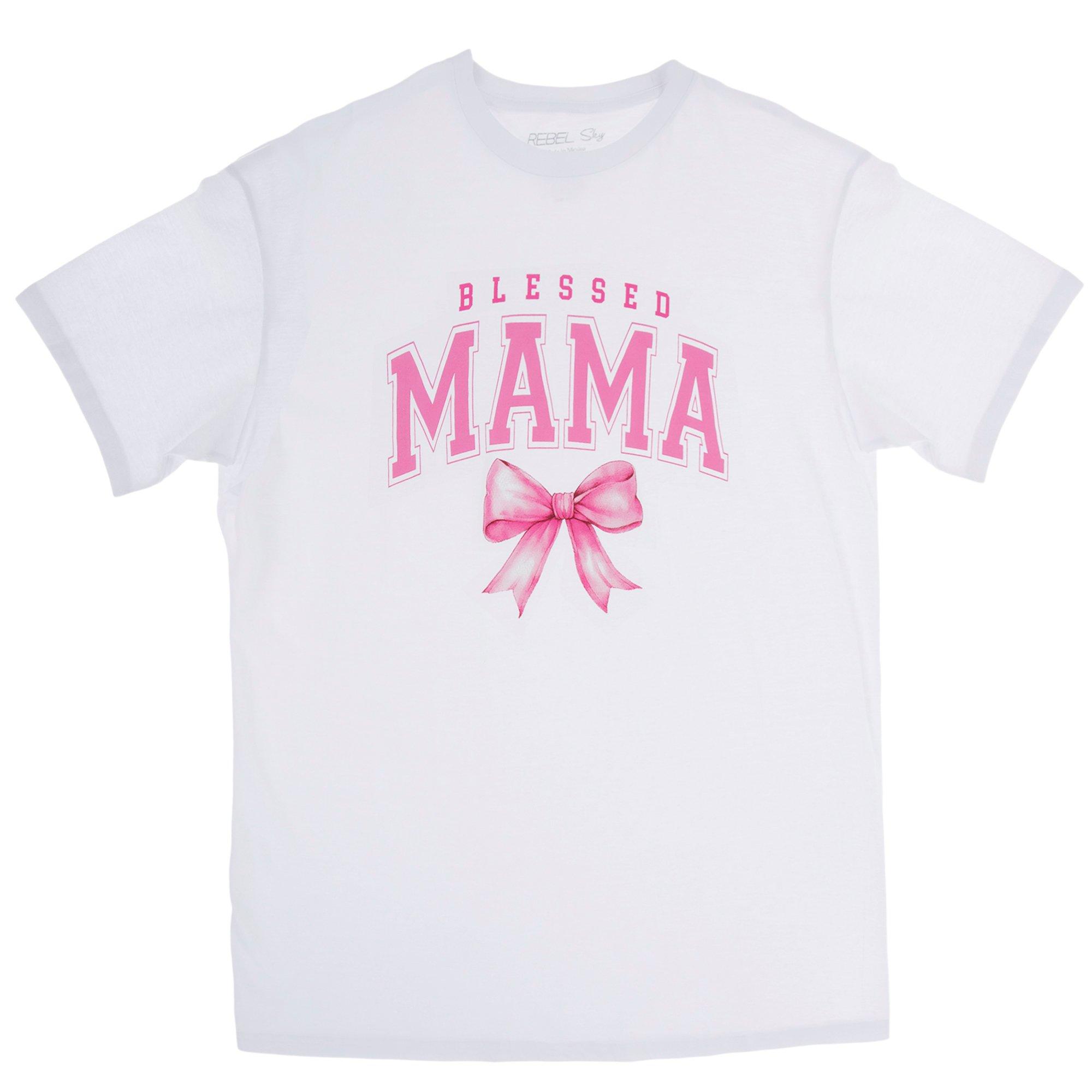 Blessed Mama Adult T-Shirt