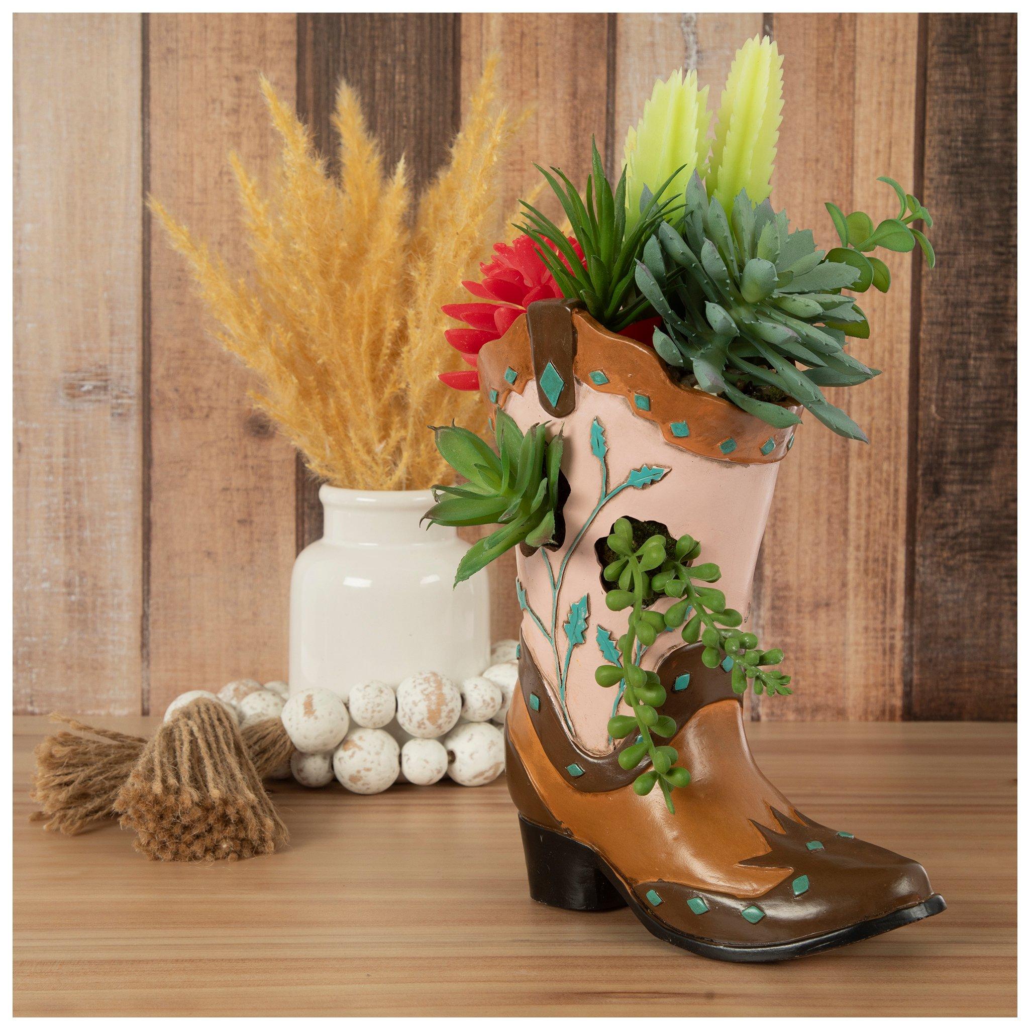 Succulents in Cowgirl Boot | Hobby Lobby | 2543148