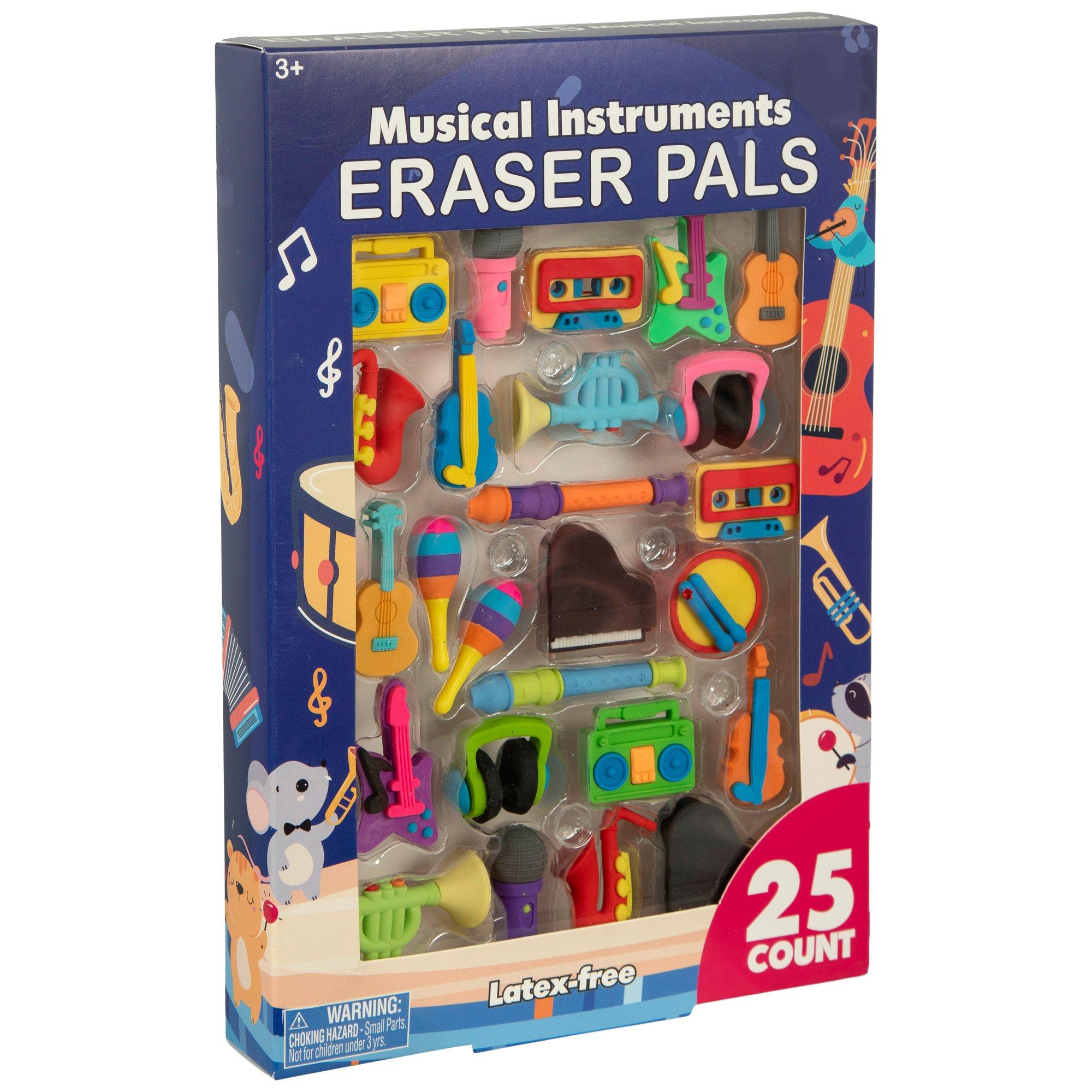 3D Musical Instruments Eraser Pals | Hobby Lobby | 2543239