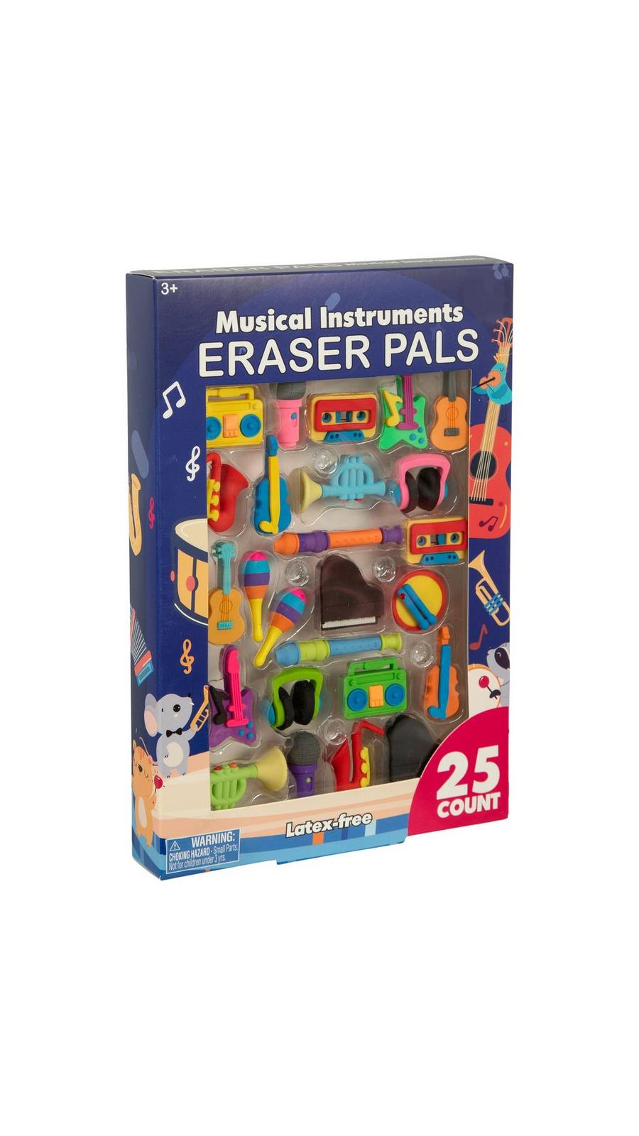 3D Musical Instruments Eraser Pals | Hobby Lobby | 2543239