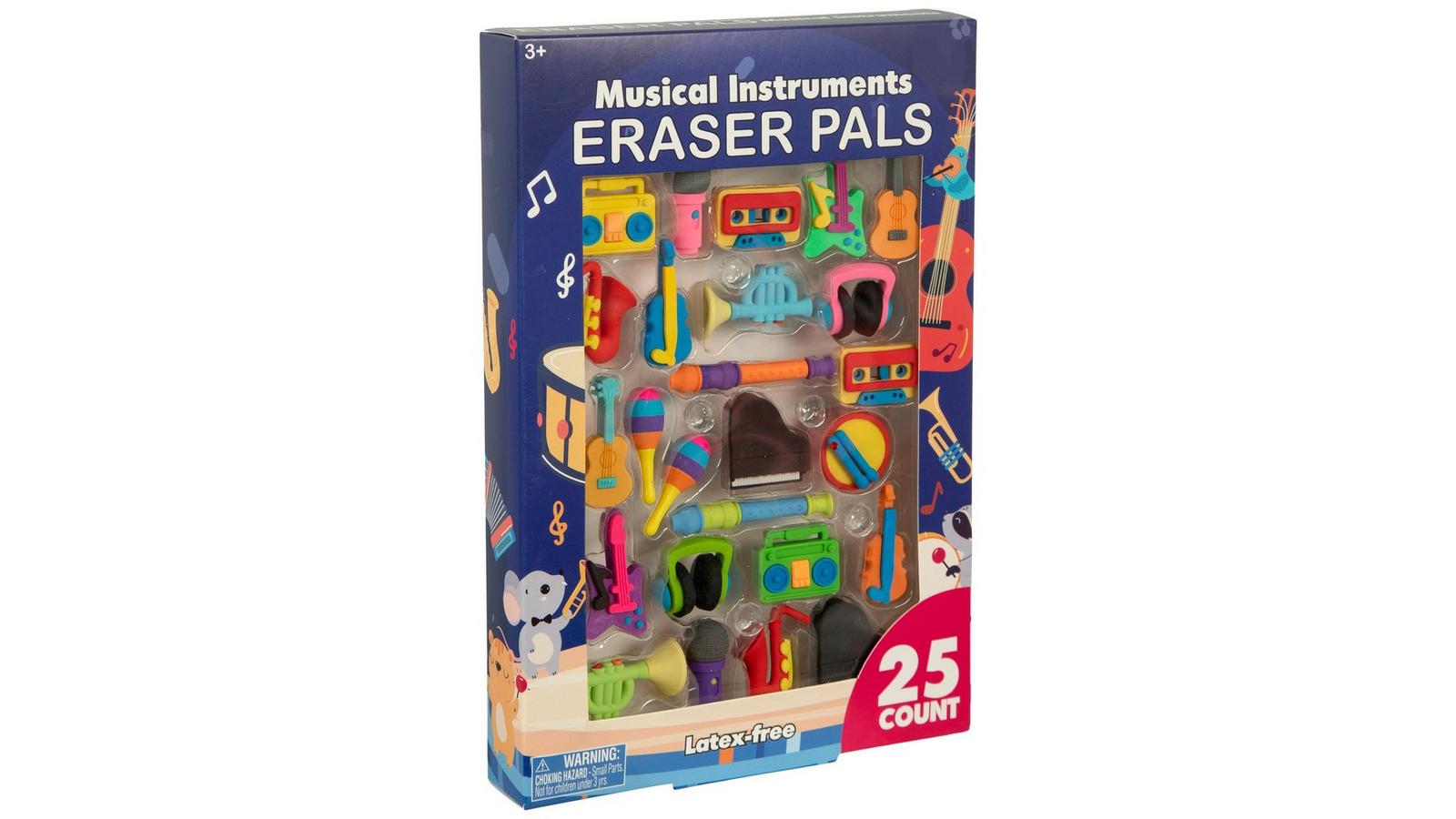 3D Musical Instruments Eraser Pals | Hobby Lobby | 2543239