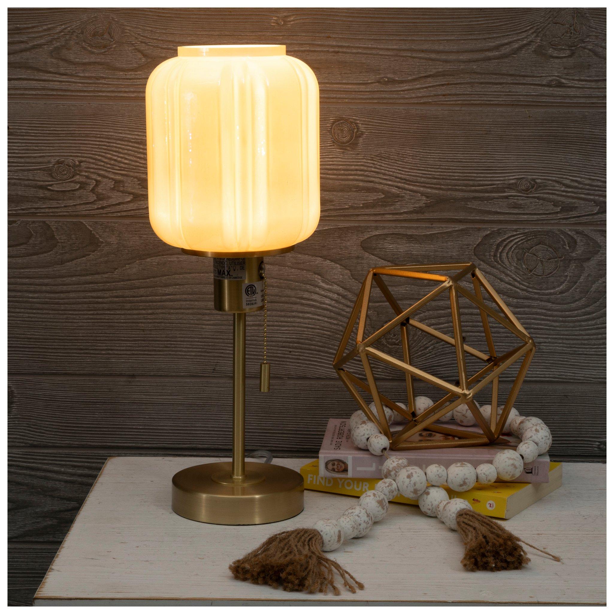 Opalescent Art Deco Lamp