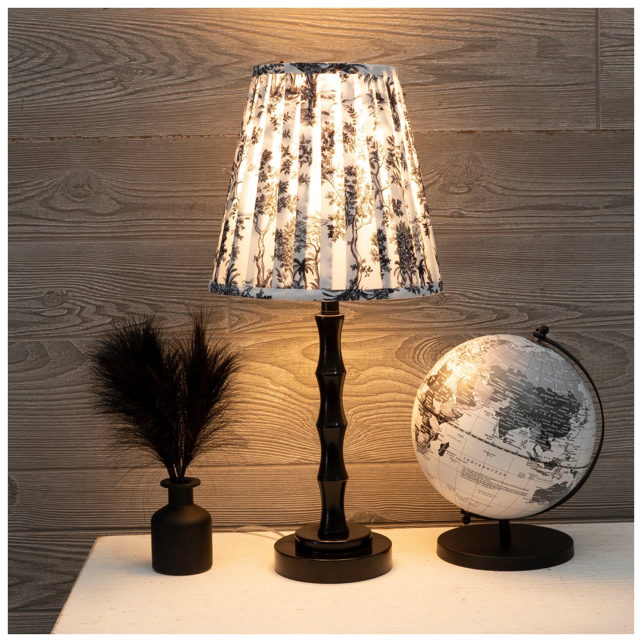 Black Cutout Metal Ball Lamp | Hobby Lobby | 2038131