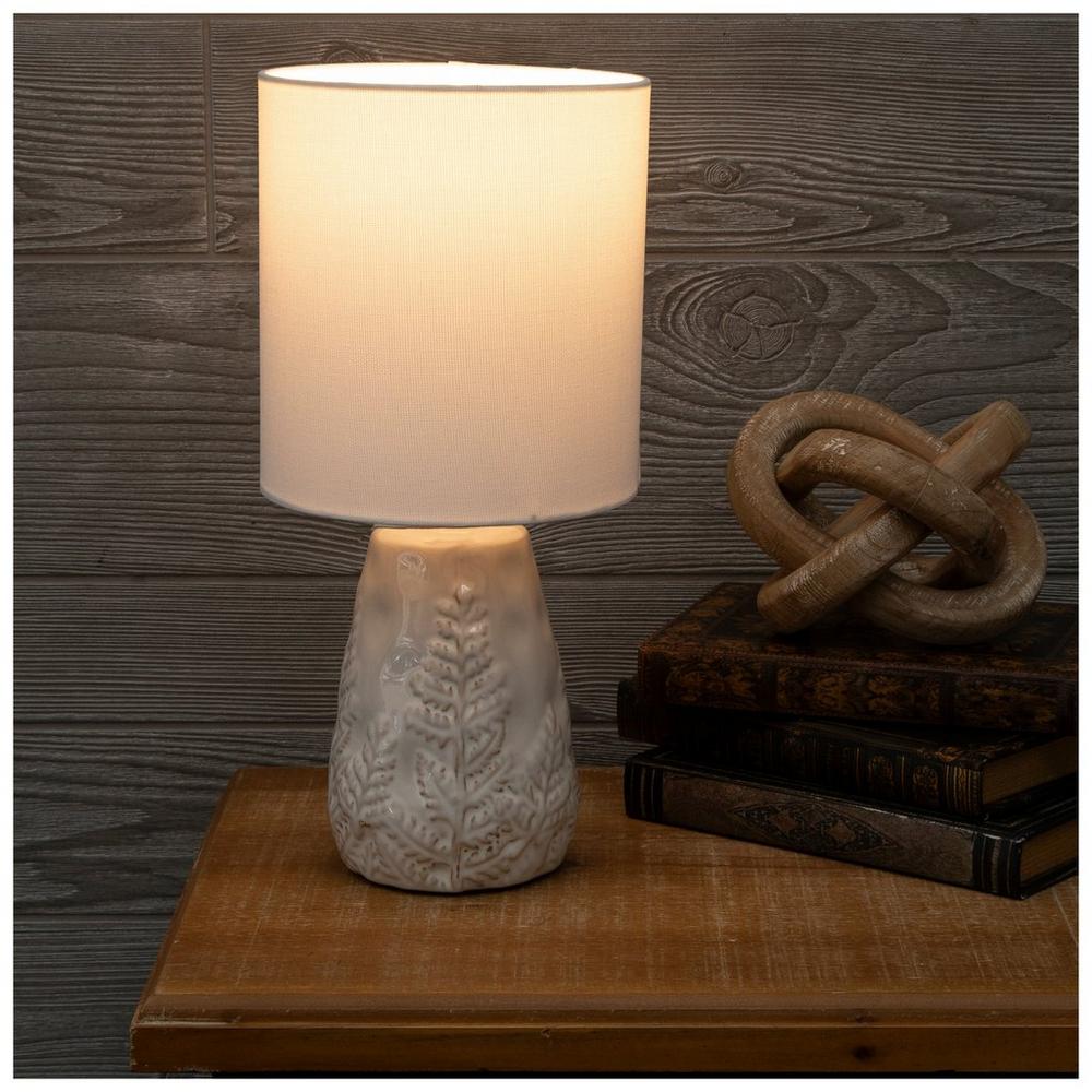 White Ferns Ceramic Lamp | Hobby Lobby | 2544690