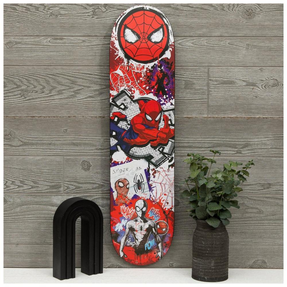 Spider-Man Skateboard Deck Wood Wall Decor | Hobby Lobby | 2544880