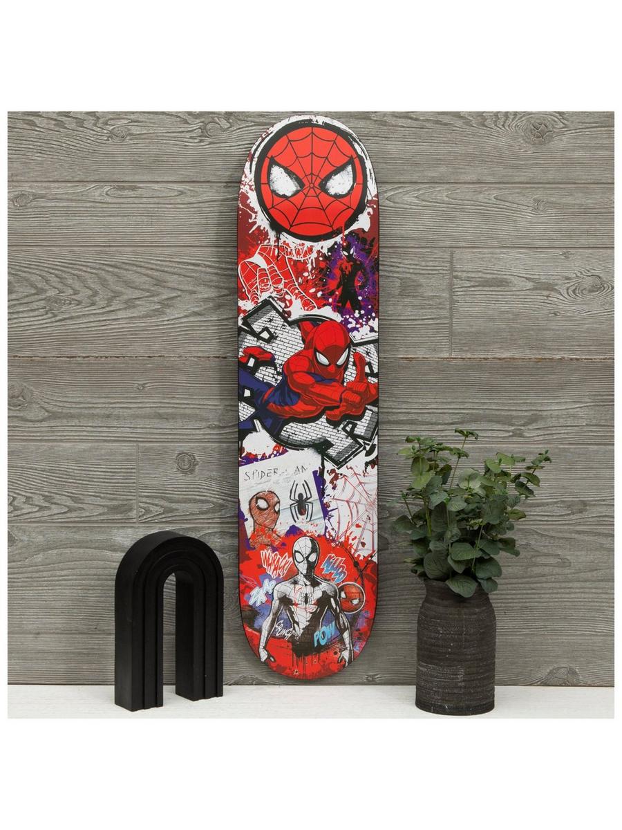 Spider-Man Skateboard Deck Wood Wall Decor | Hobby Lobby | 2544880