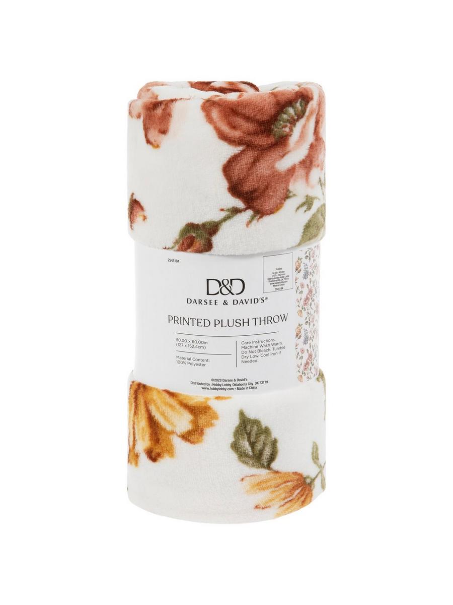 Zurich Floral Throw Blanket | Hobby Lobby | 2545184