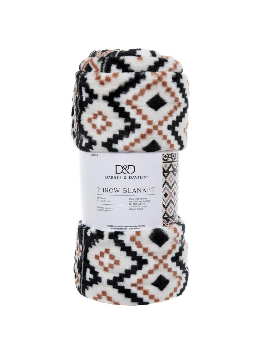 Southwestern Geometric Throw Blanket