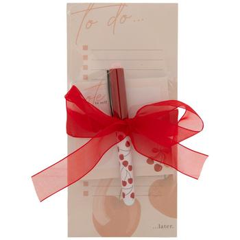 Cherries Notepad & Pen Set