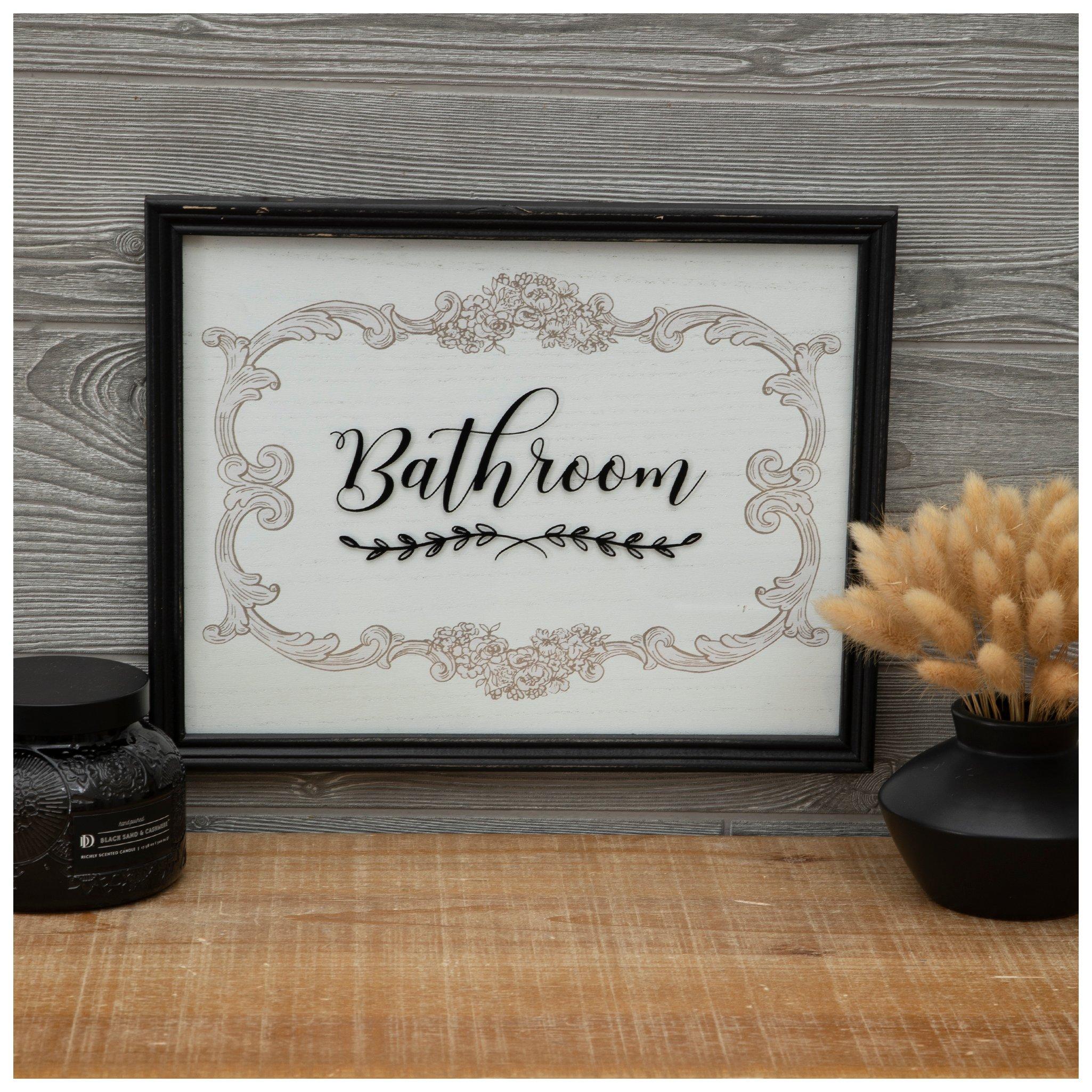 Bathroom Framed Wall Decor | Hobby Lobby | 2547701, image size:2050x2050