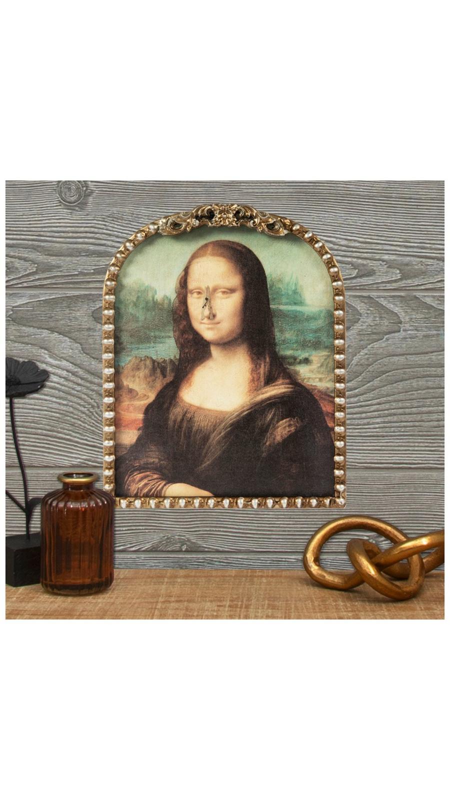 Quirky Mona Lisa Framed Wall Decor | Hobby Lobby | 2547776