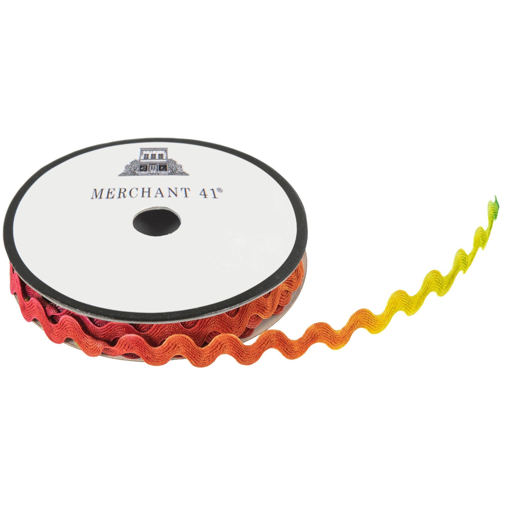 Multi-Color Rick Rack Trim - 1/2