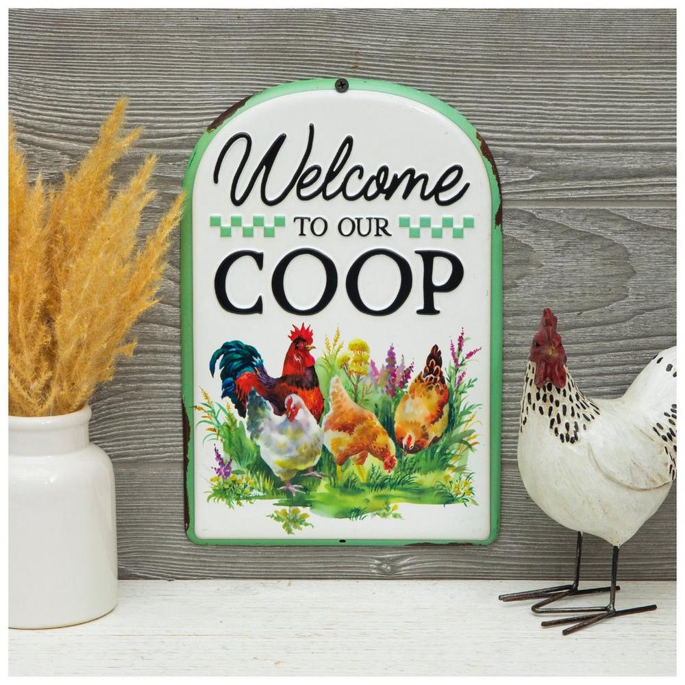 Welcome To Our Coop Metal Sign | Hobby Lobby | 2549186