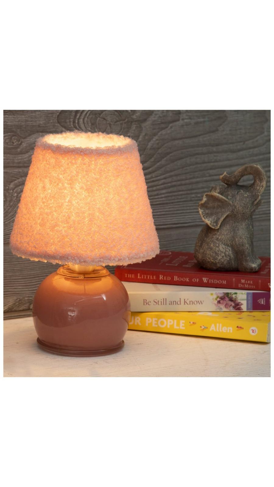 Pink Fuzzy LED Lamp | Hobby Lobby | 2551554