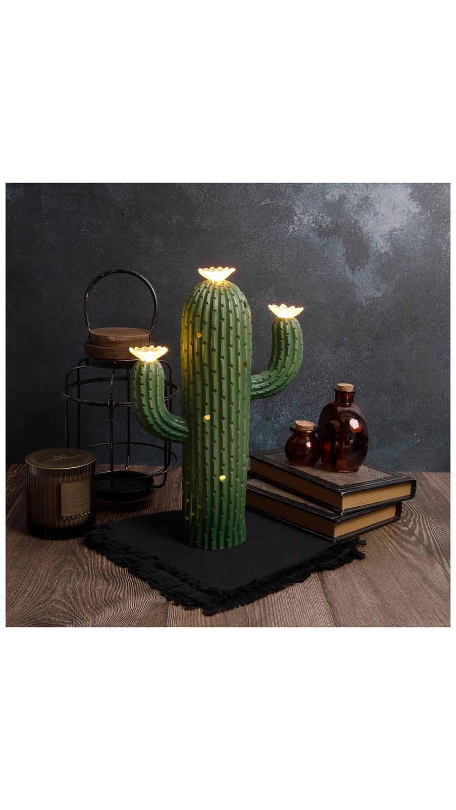 Light Up Cactus Figurine | Hobby Lobby | 2551901