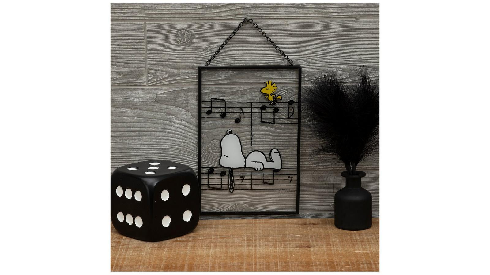 ホールマーク　スヌーピー＆ウッドストック　ヴィンテージ アートフレーム Snoopy & Woodstock Music Framed Wall Decor | Hobby Lobby | 2552776