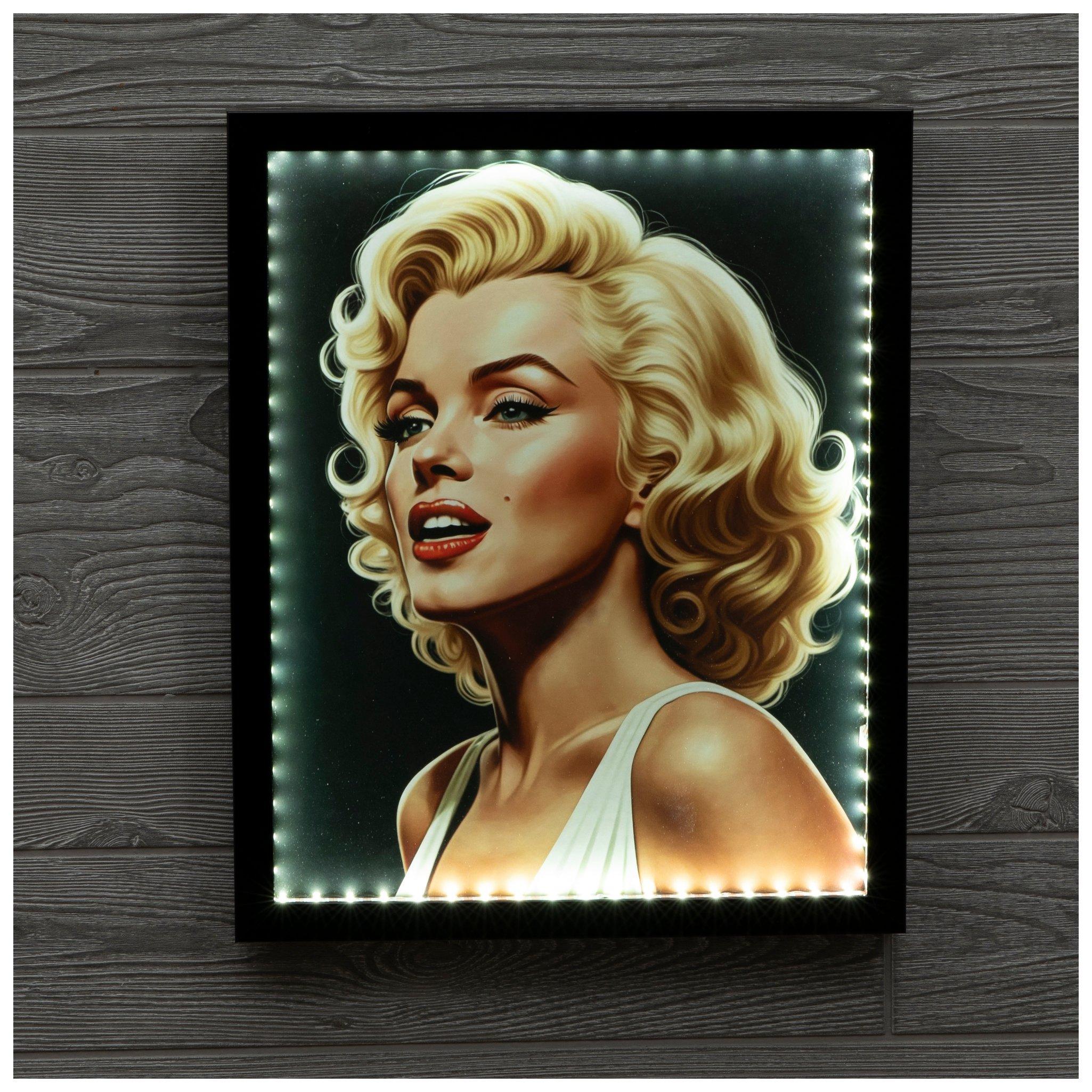 Marylin Monroe Light Up Framed Wall Decor | Hobby Lobby | 2552784