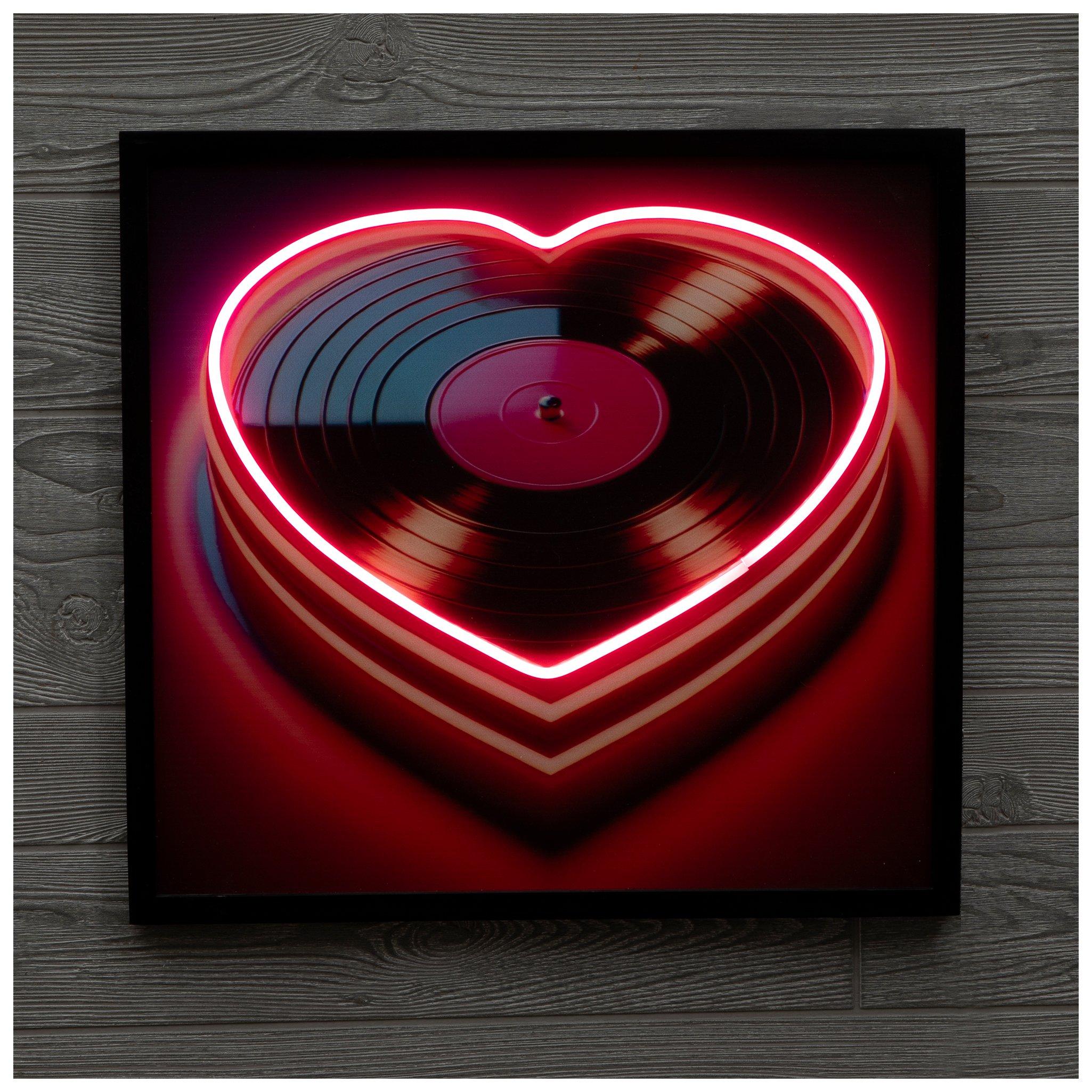 Heart Record LED Neon Sign | Hobby Lobby | 2552891