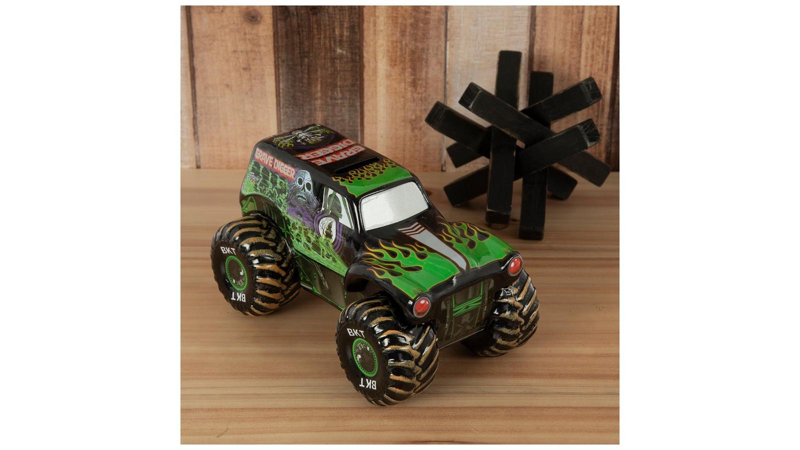Grave Digger Monster Truck Coin Bank | Hobby Lobby | 2552982