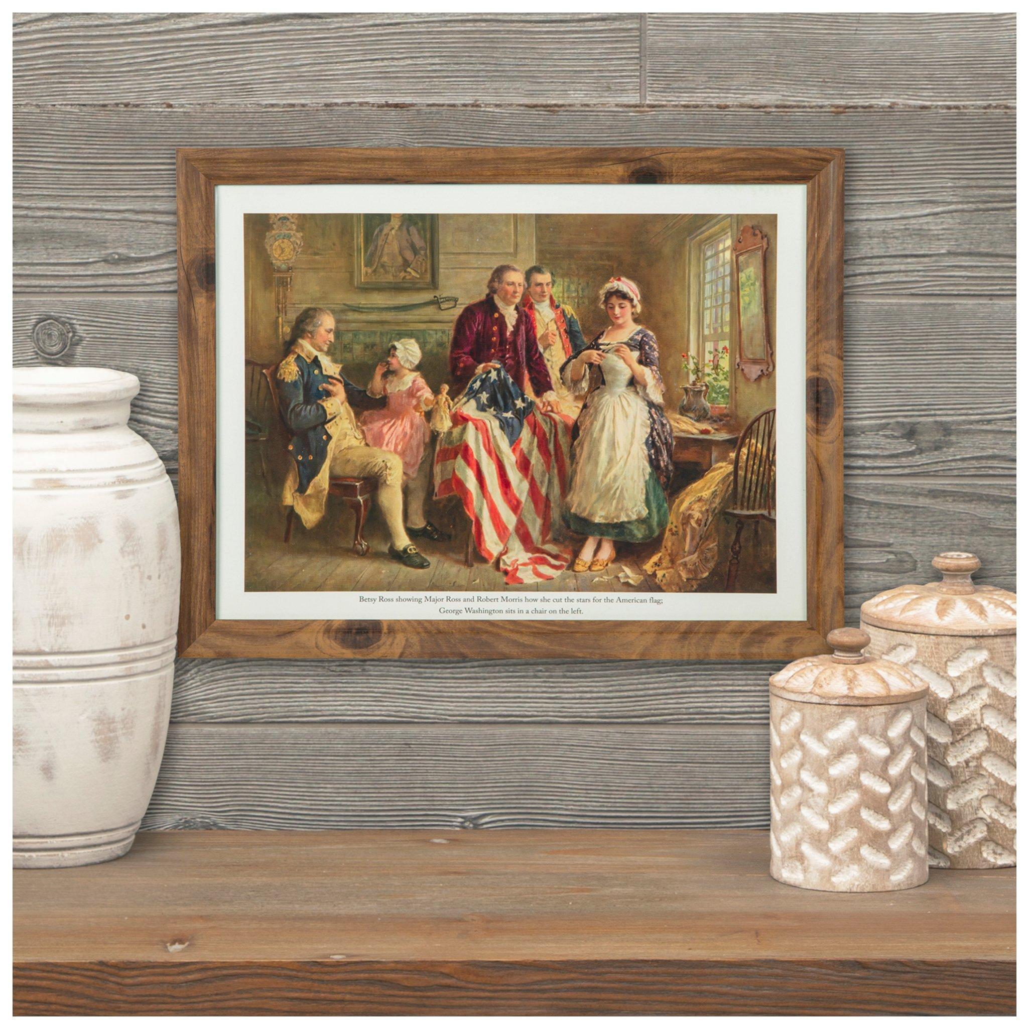 Betsy Ross Framed Wall Decor | Hobby Lobby | 2553295