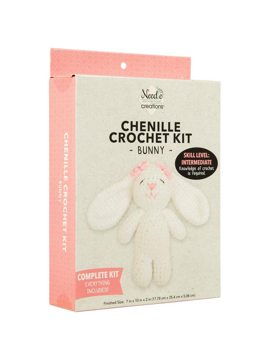 Chenille Bunny Crochet Kit | Hobby Lobby | 2553931
