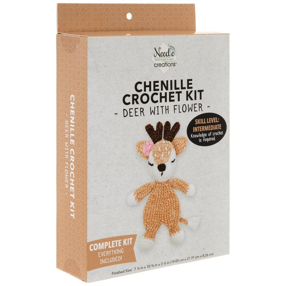 Chenille Deer Crochet Kit | Hobby Lobby | 2553956