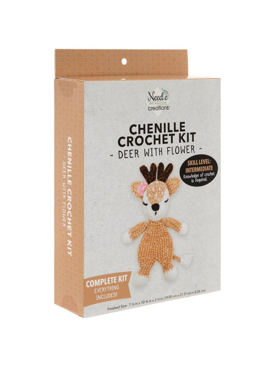 Chenille Deer Crochet Kit | Hobby Lobby | 2553956
