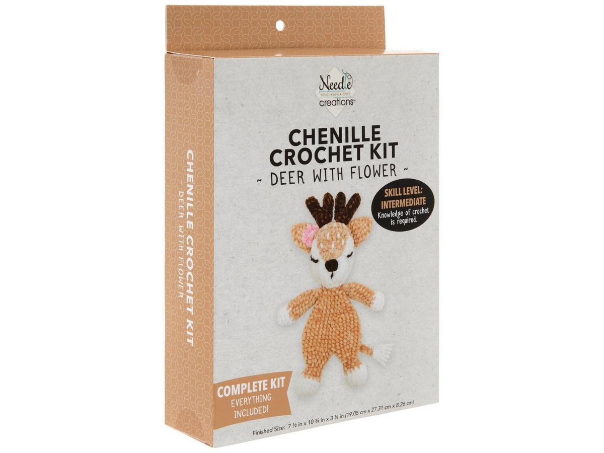 Chenille Deer Crochet Kit | Hobby Lobby | 2553956