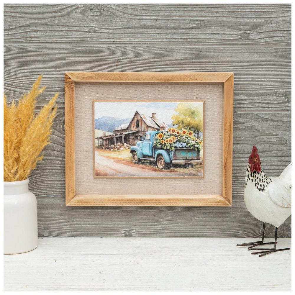 Truck With Flowers Wood Wall Decor | Hobby Lobby | 2554350