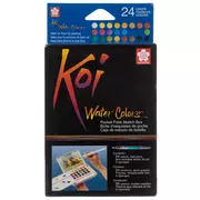Koi Watercolor Field Sketch Box - 24 Piece Set