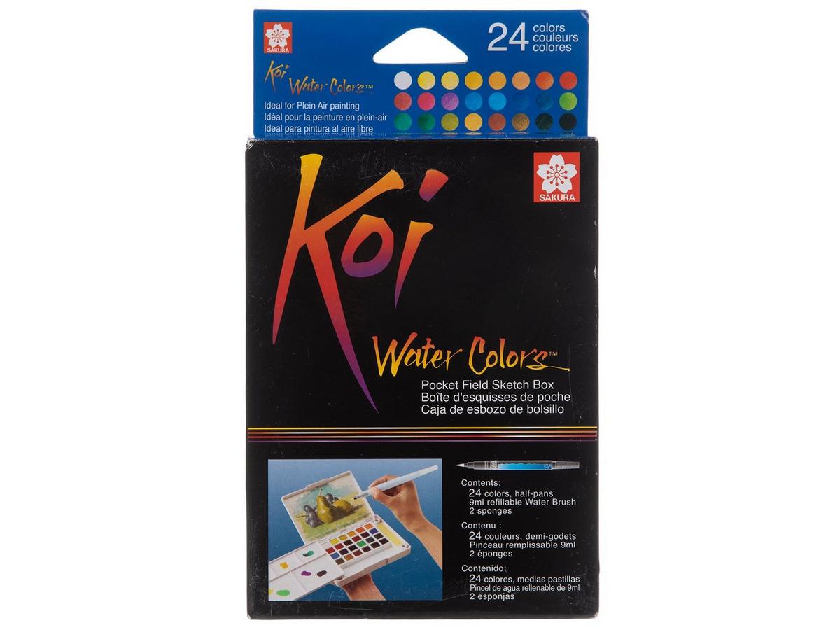Sakura Koi Watercolor Pocket Field Sketch Set 30 Watercolor