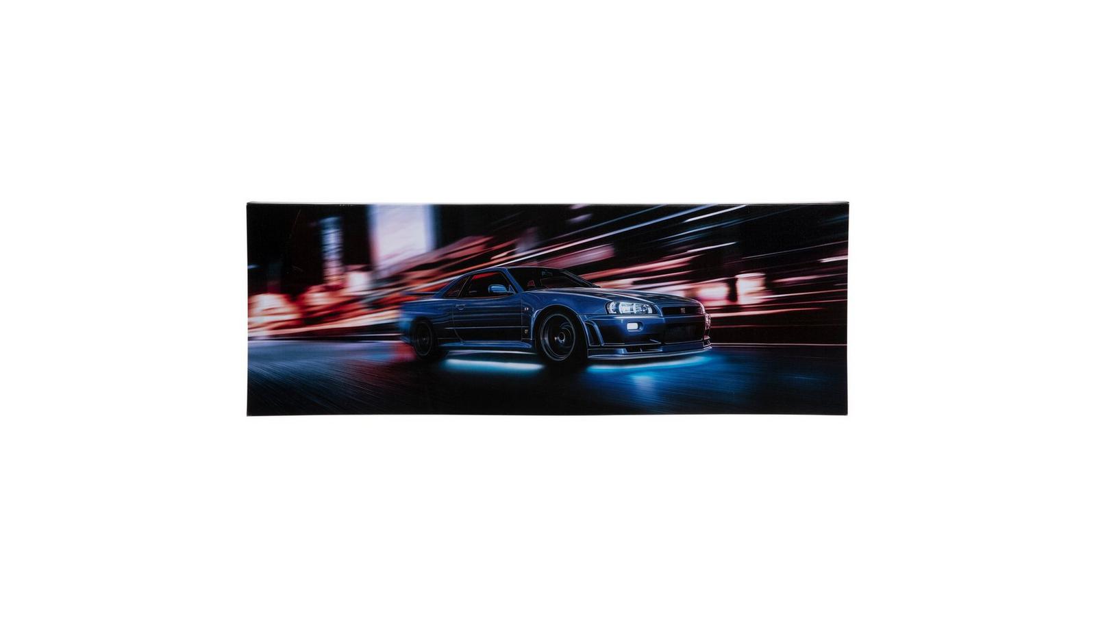 Nissan GT-R Light Up Canvas Wall Decor | Hobby Lobby | 2555704