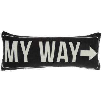 My Way Highway Pillow