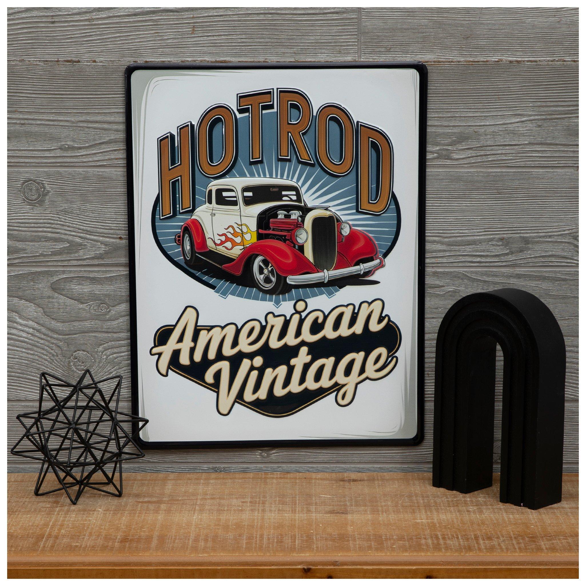 Rogue River Tactical Office Metal Tin Sign - 12x8 Inch Blue Business Sign