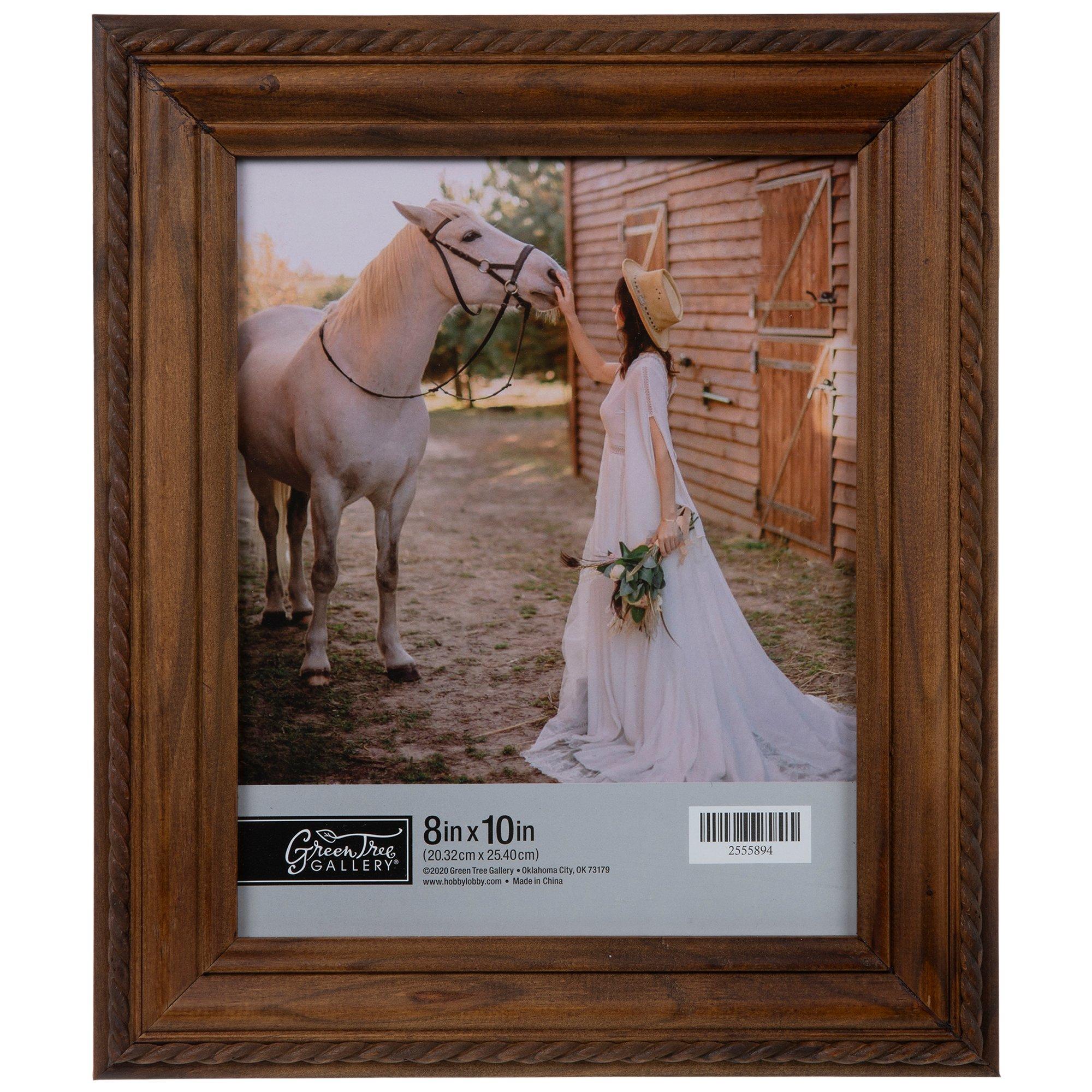 Brown Rope-Edge Wood Wall Frame | Hobby Lobby | 2555894