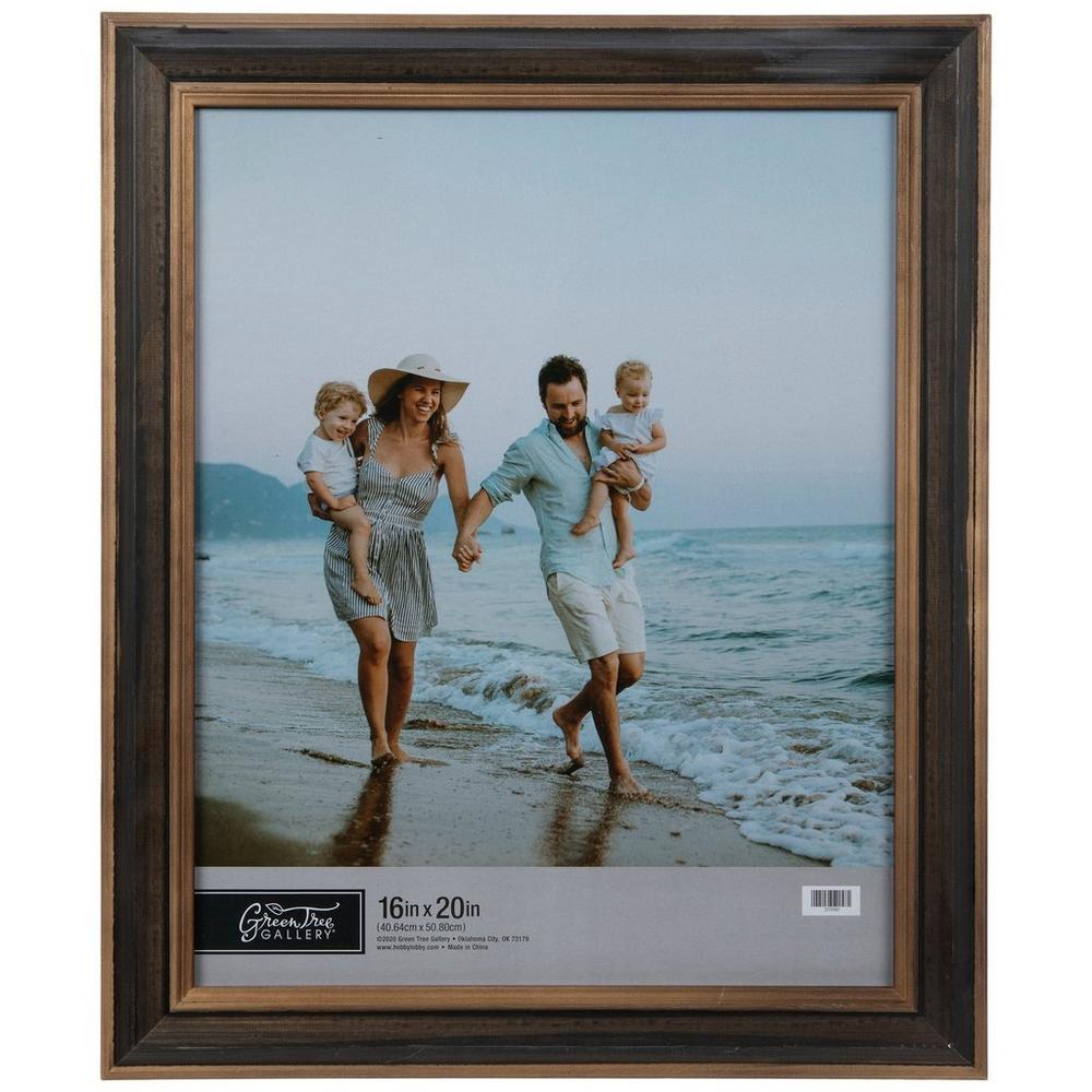 Black Brown Wood Wall Frame
