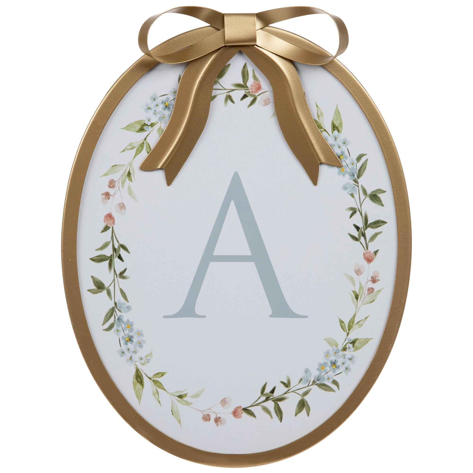 Let's Have A Tea Party Floral Wood Wall Decor