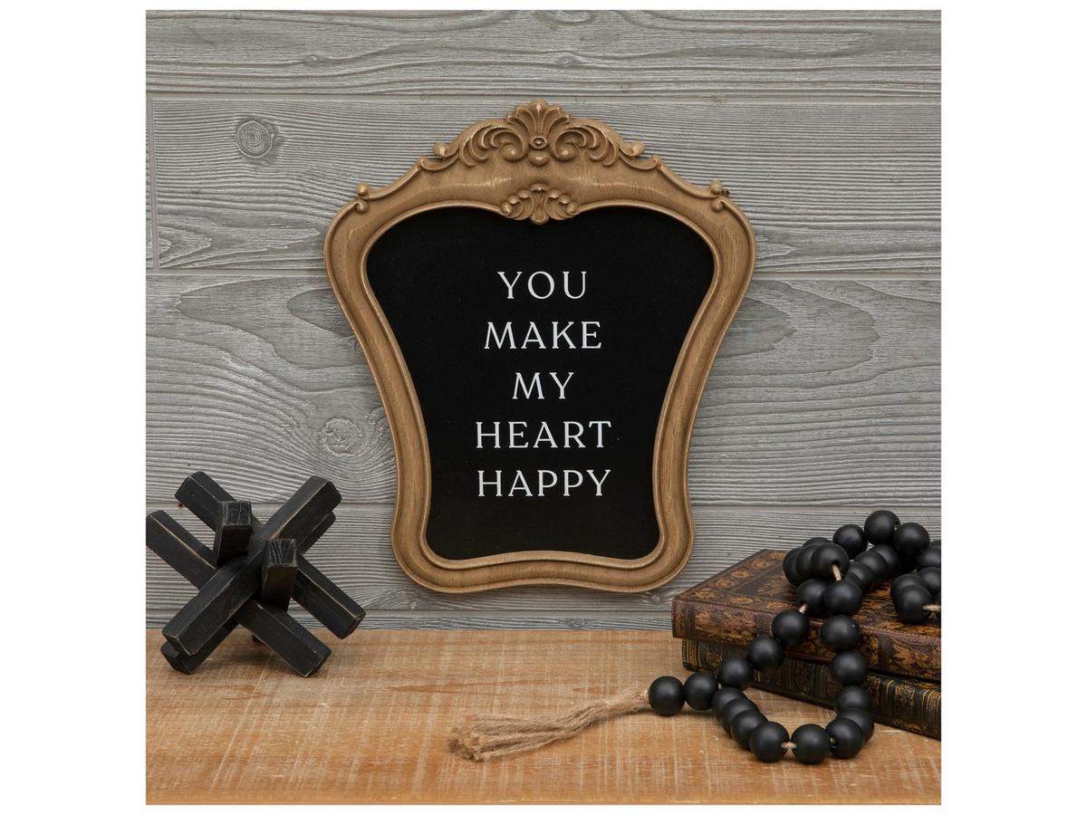 You Make My Heart Happy Ornate Wood Wall Decor | Hobby Lobby | 2556850