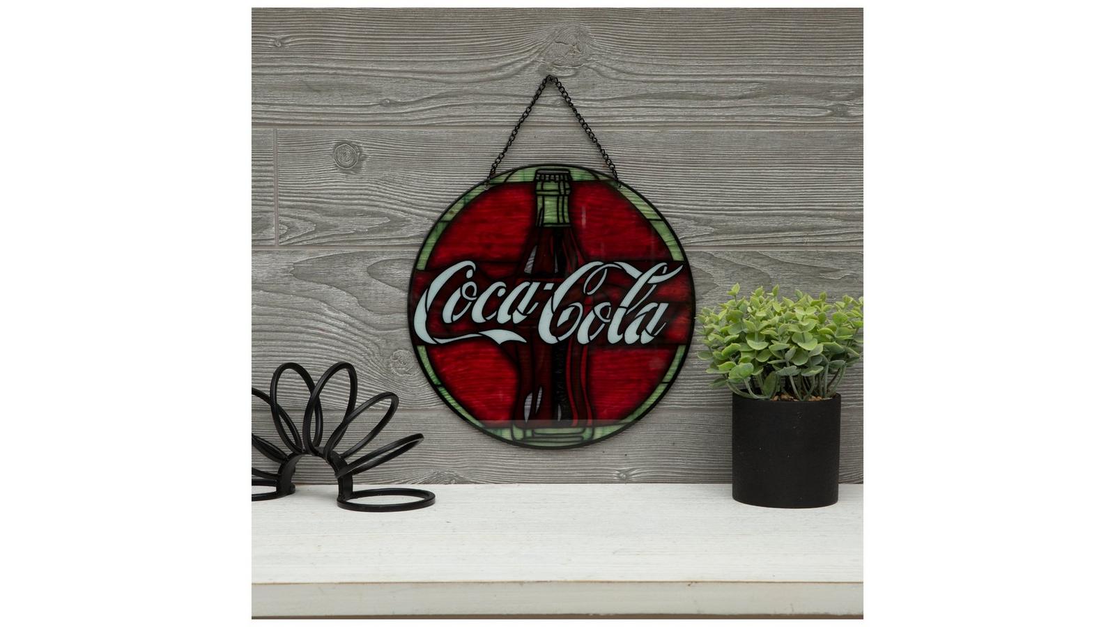 Coca-Cola Stained Glass Wall Decor | Hobby Lobby | 2556926