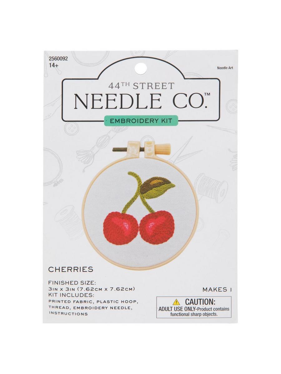 Cherries Mini Embroidery Kit | Hobby Lobby | 2560092