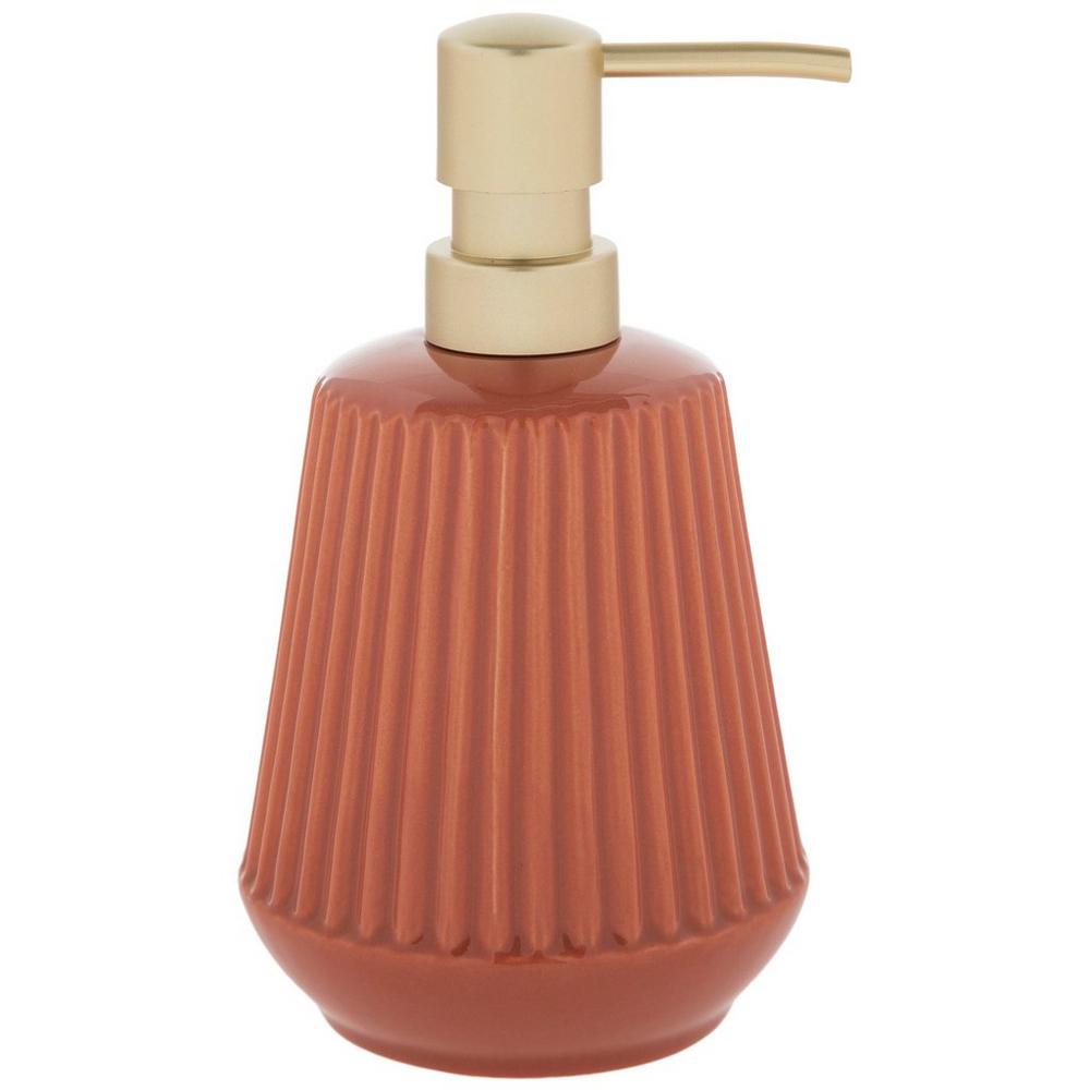 Caroline's Treasures Poodle In A Tub Ceramic Soap Dispenser - Refillable Pump For Bathroom Or Kitchen Sink, 7.25" Tall