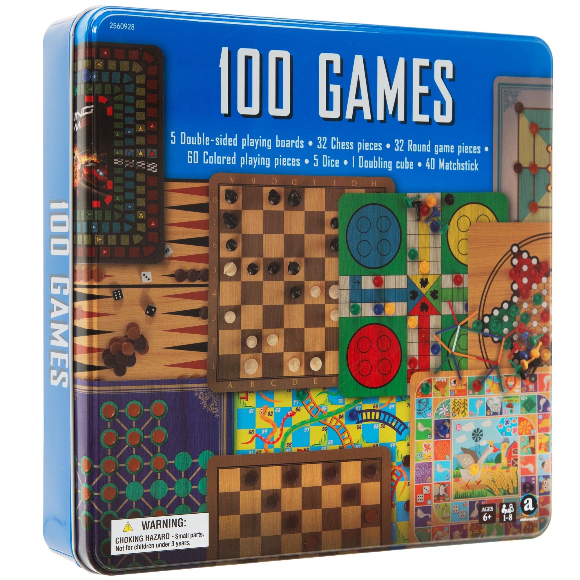 Smir Box: 100 Juegos de Mesa en Madera - Juegos de Mesa Top