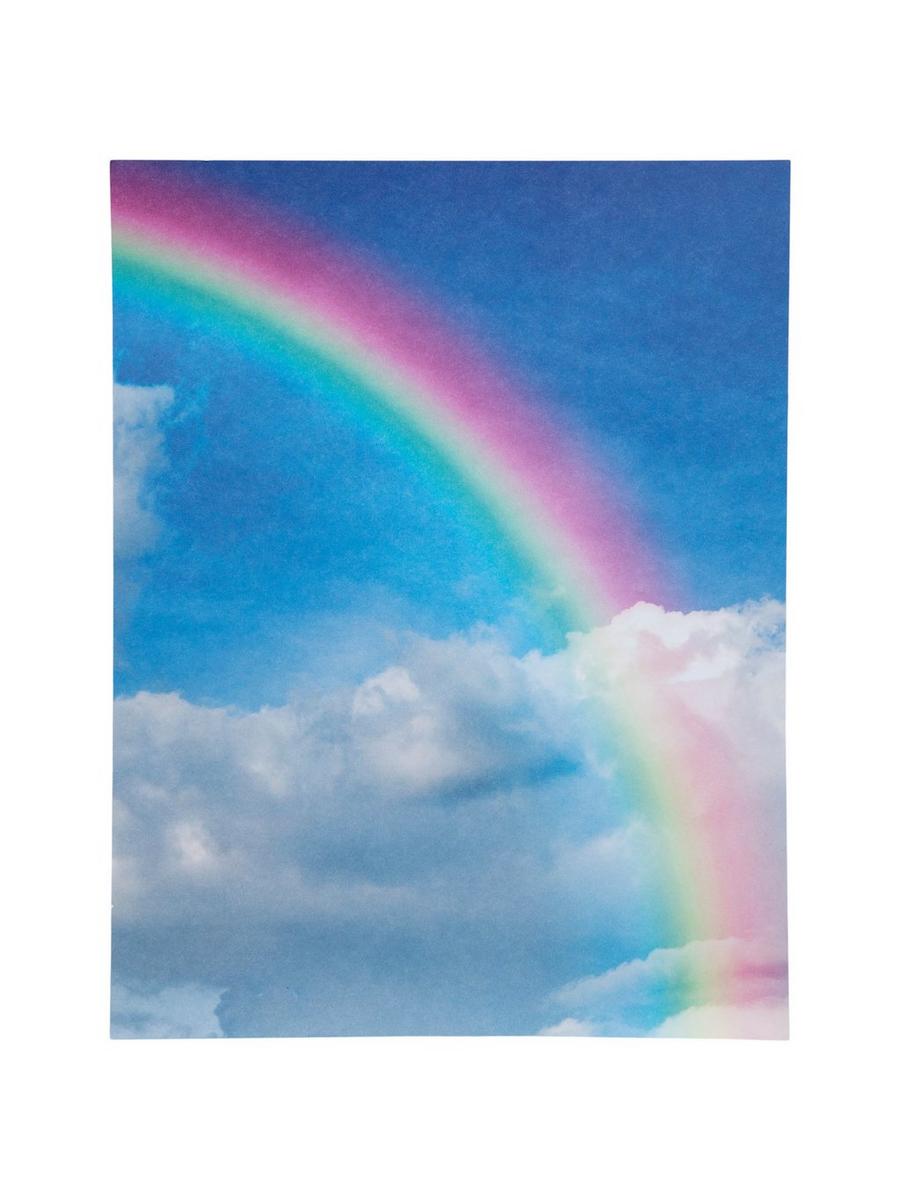 Rainbow Scrapbook Paper - 8.5