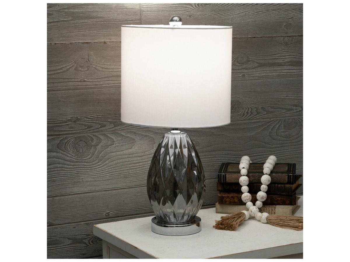 Silver Faceted Table Lamp | Hobby Lobby | 2562775