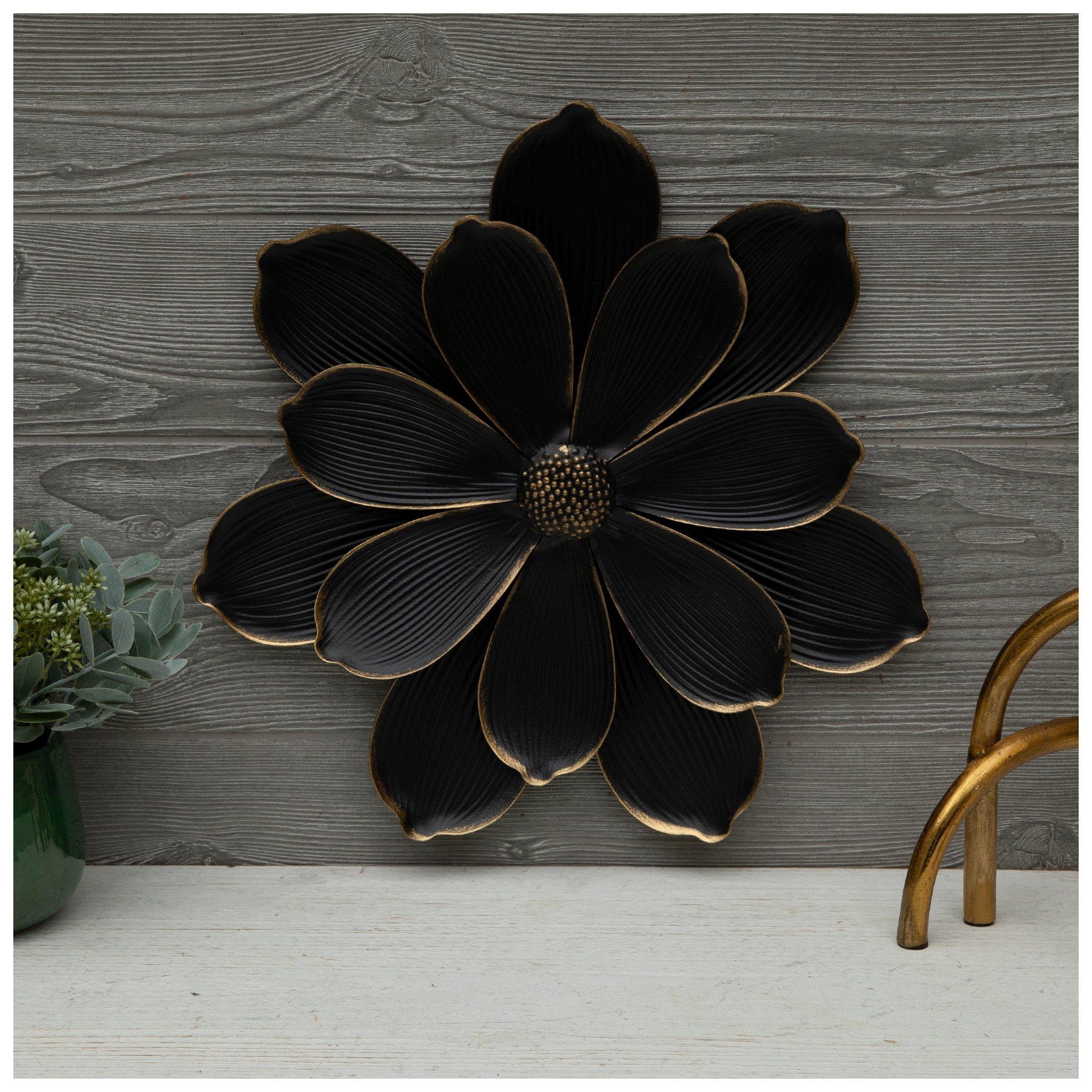 Brown Butterfly Metal Wall Decor