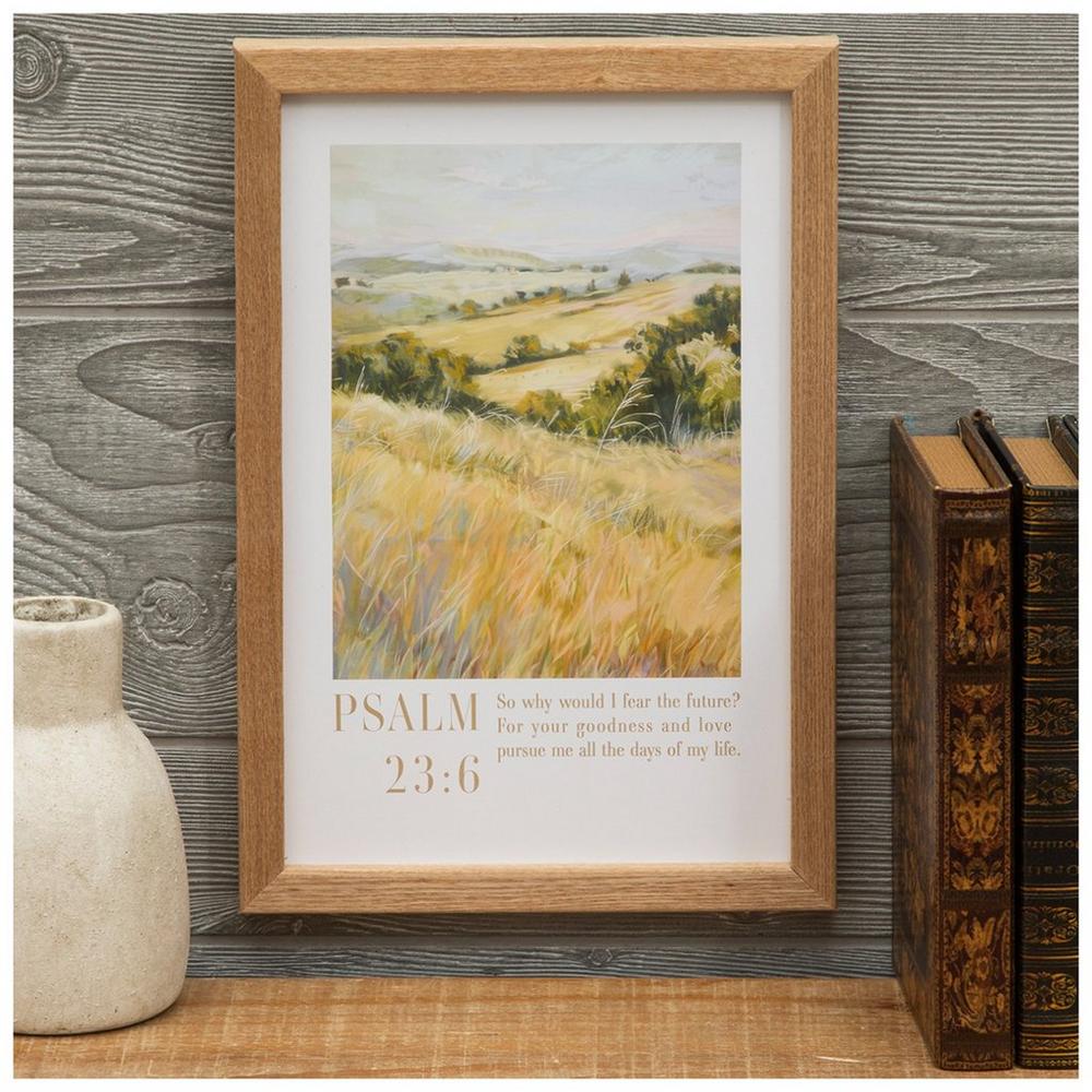 Psalm 23:6 Wood Wall Decor